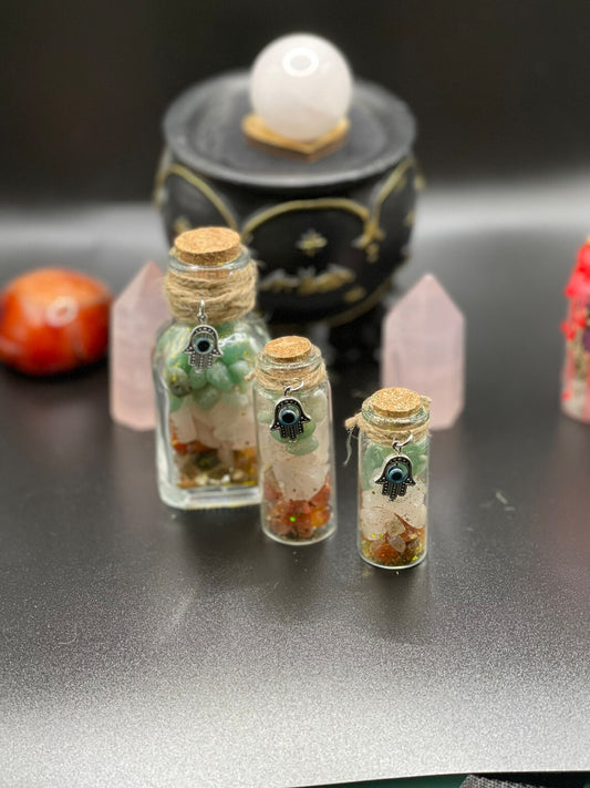 Manifestation Crystal Jar