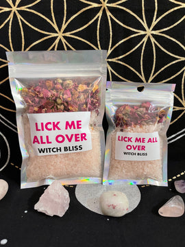 Lick Me All Over - Bath Ritual Kit